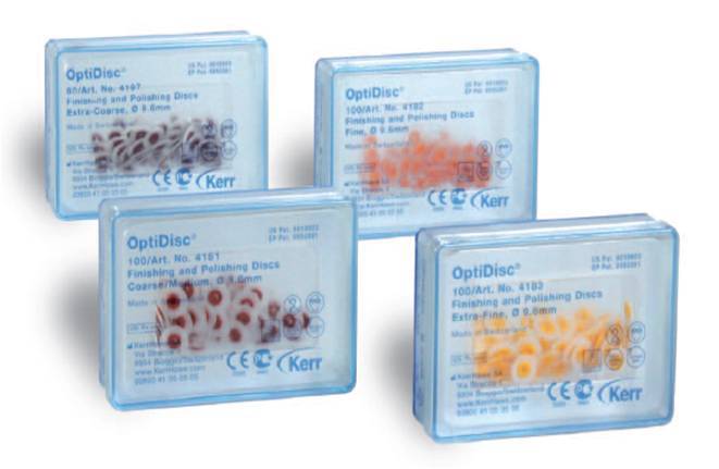 Kerr OptiDisc (Bitirme ve polisaj diskleri) 4186- Ekstra-İnce 12,6mm (100 adet)