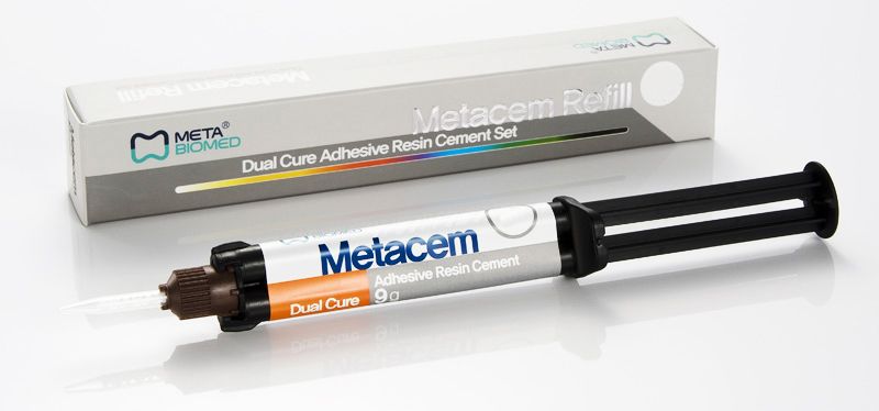 METACEM REFİL (Dual-Cure Daimi Yapıştırma Simanı Rezin Bazlı) TL (ŞEFFAF)