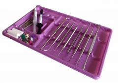 DENTAL PLASTİK TEPSİ (50lik) Mavi